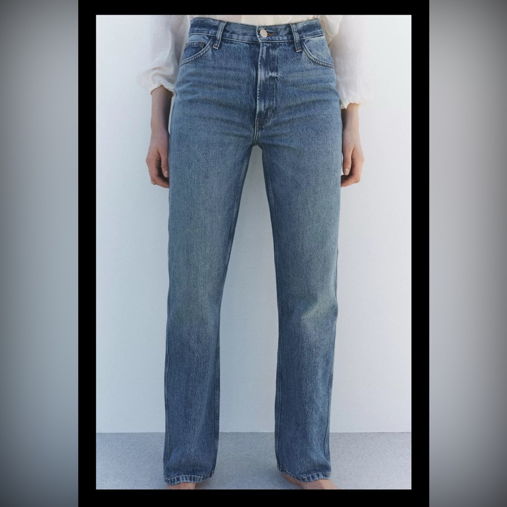 Zara high waist jeans z collection